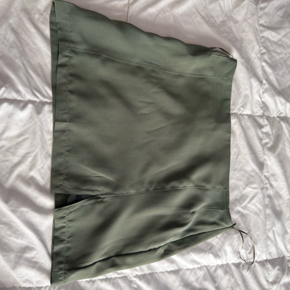 HYFVE Olive Green Mini Skirt